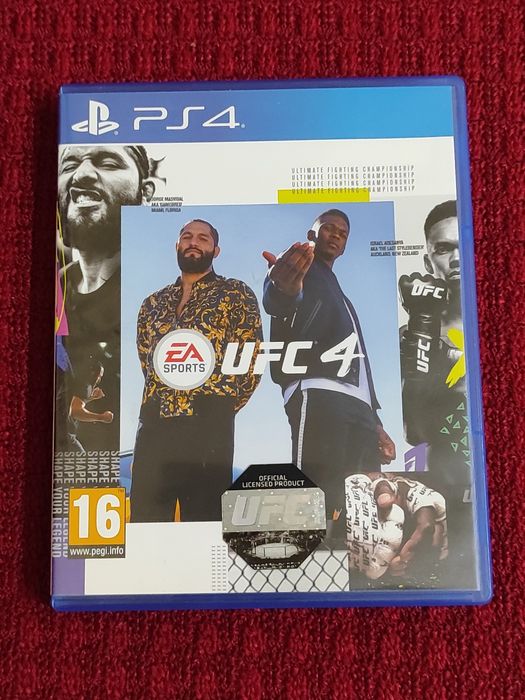 UFC 4 wersja pudełkowa na PS4-używana