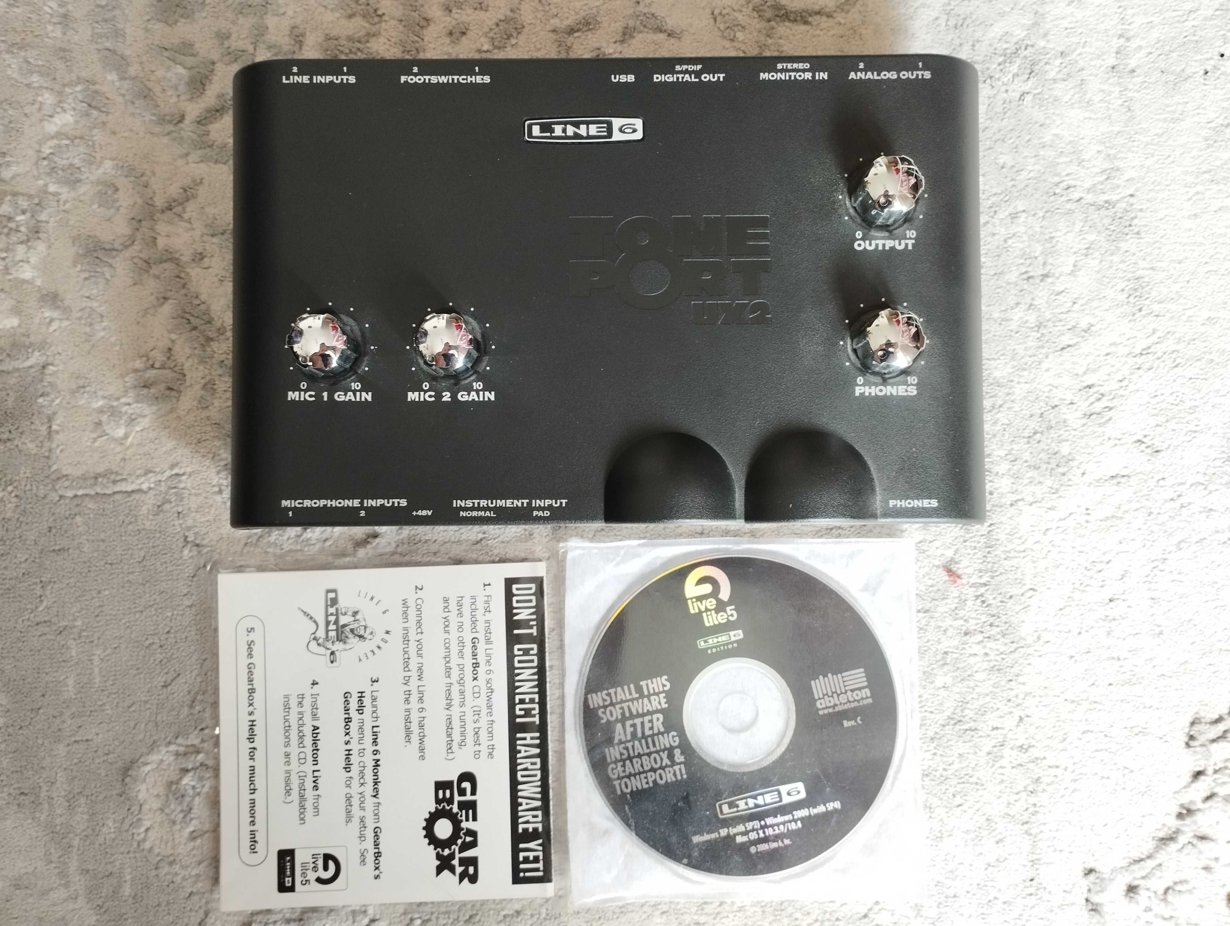 Interfejs audio Line 6 Toneport UX2