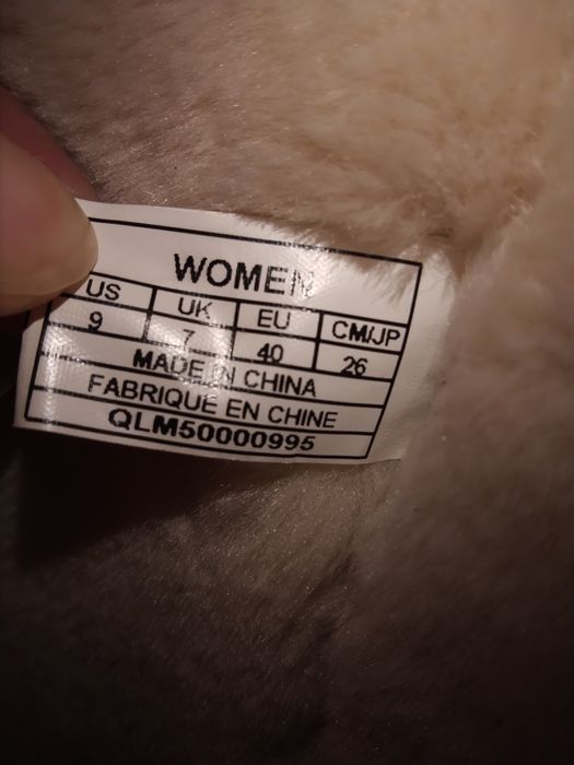 Śniegowce wełniane damskie 40