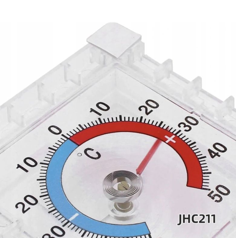 Termometr Zewnętrzny Zaokienny Przyklejany