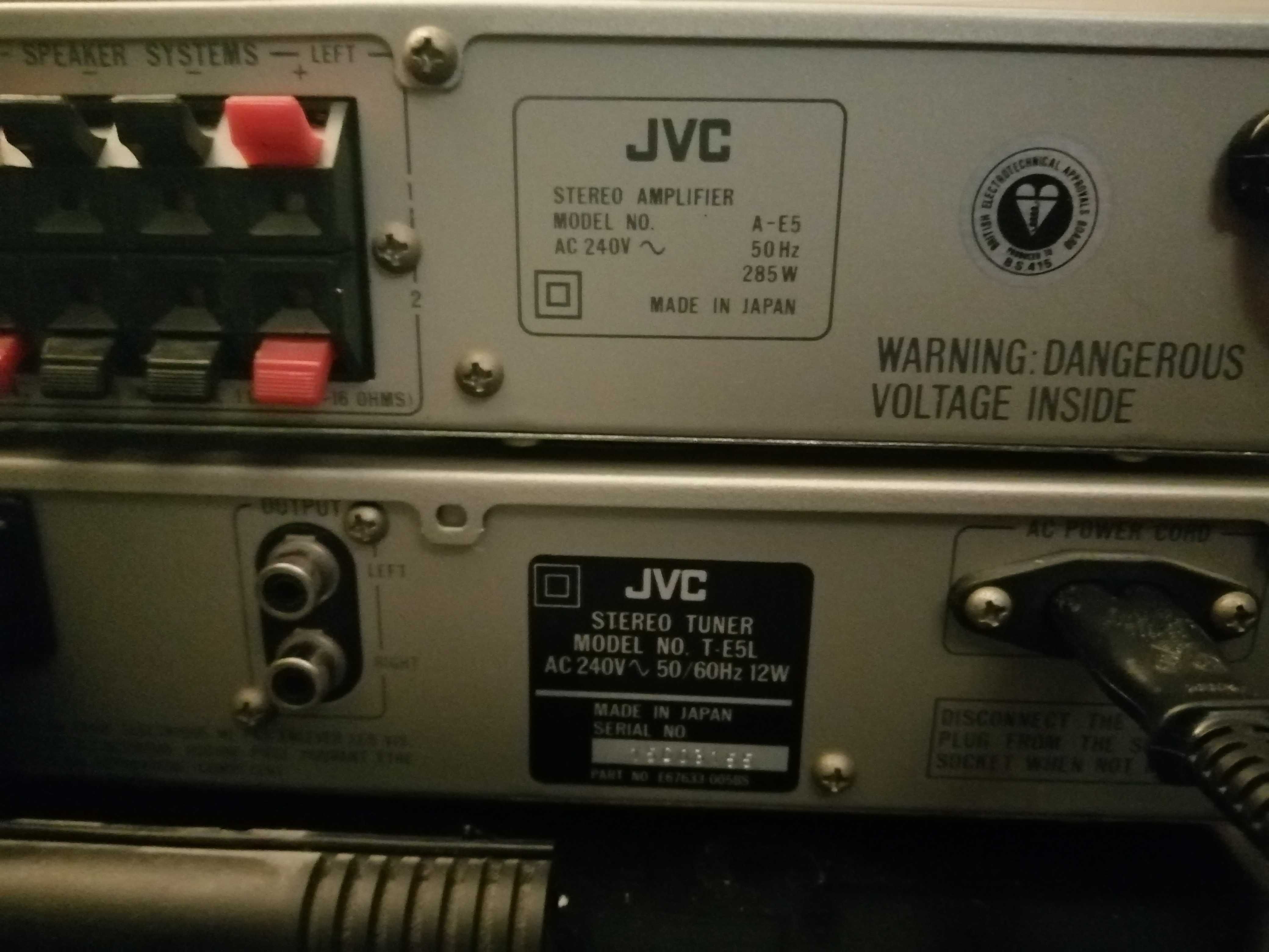 Aparelhagem JVC Vintage Anos 80
