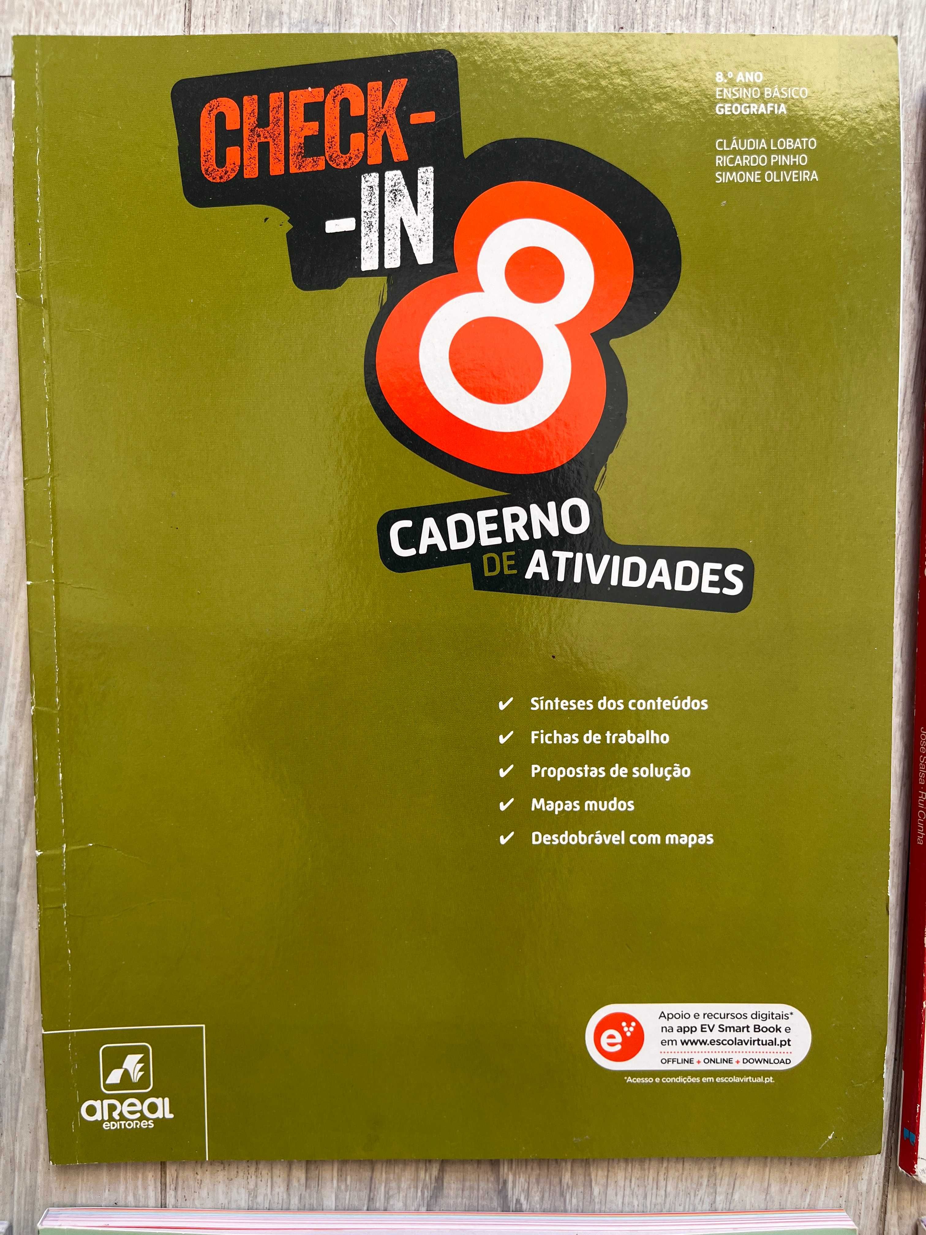 Manual Check-In 8 – Geografia – 8.º Ano