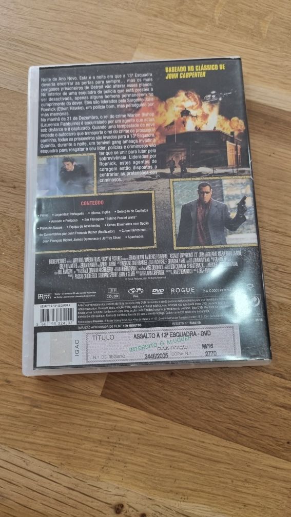 Dvd Assalto a esquadra 13
