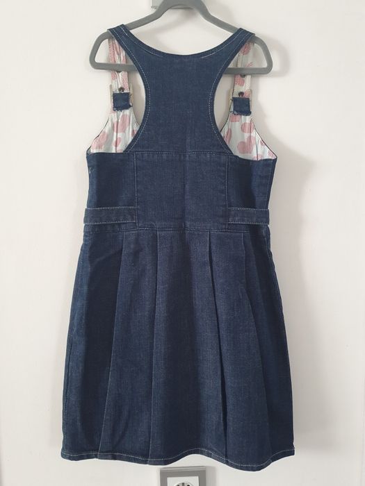 Mayoral sukienka jeansowa na szelkach rozm 140 Made in India