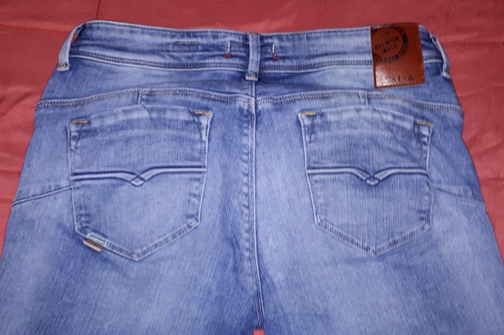 Calças Salsa Push Up Capri Premium Wash Novas