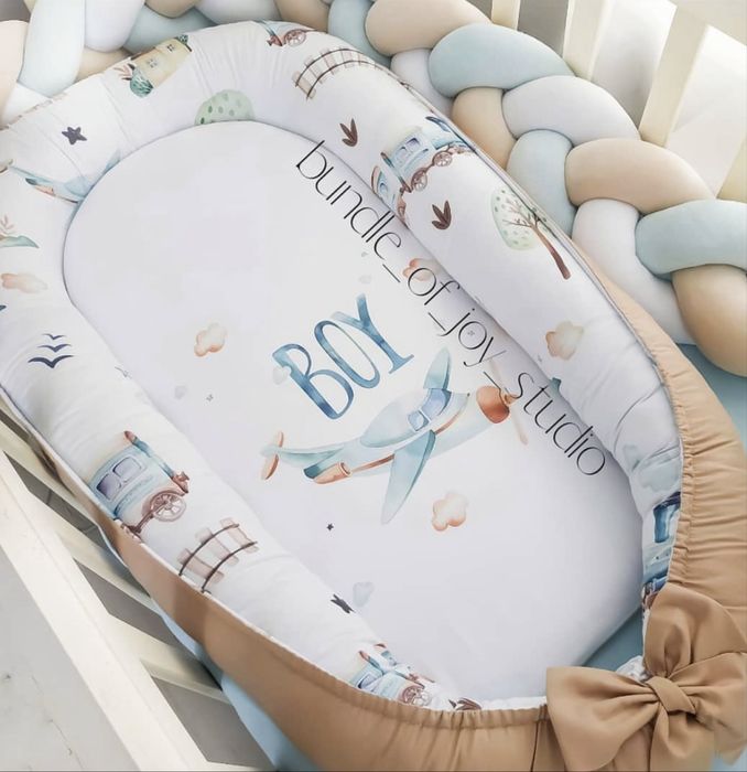 Дитячий текстильний кокон