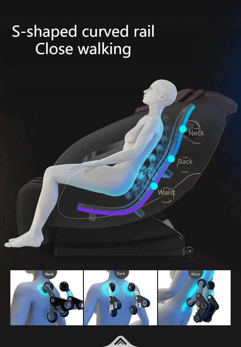 Fotel masujący do masażu Shiatsu Zero Gravity