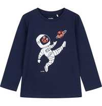Bluzka z Długim Rękawem chłopięca dziecięca z Kosmonauta 146 Endo