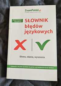 Słownik błędów językowych