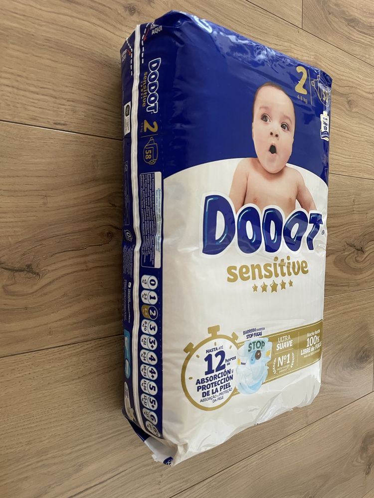 Fraldas Dodot sensitive tamanho 2