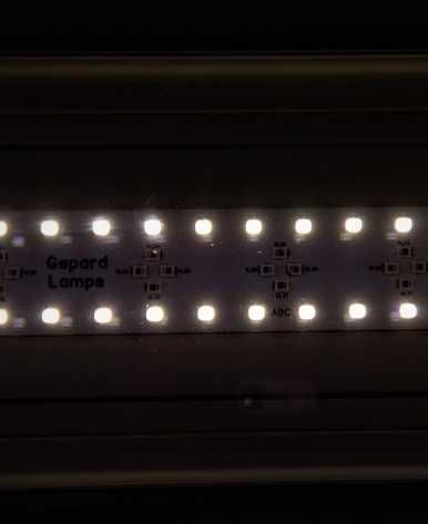 Аквариумный светильник gepard 76 см 4900 лм