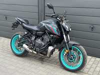 Yamaha Mt07 z 2022r Niemcy pełna moc 55kw cyan