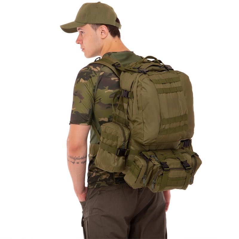 Рюкзак тактичний рейдовий Military Ranger 1711-8 об'єм 55 літрів