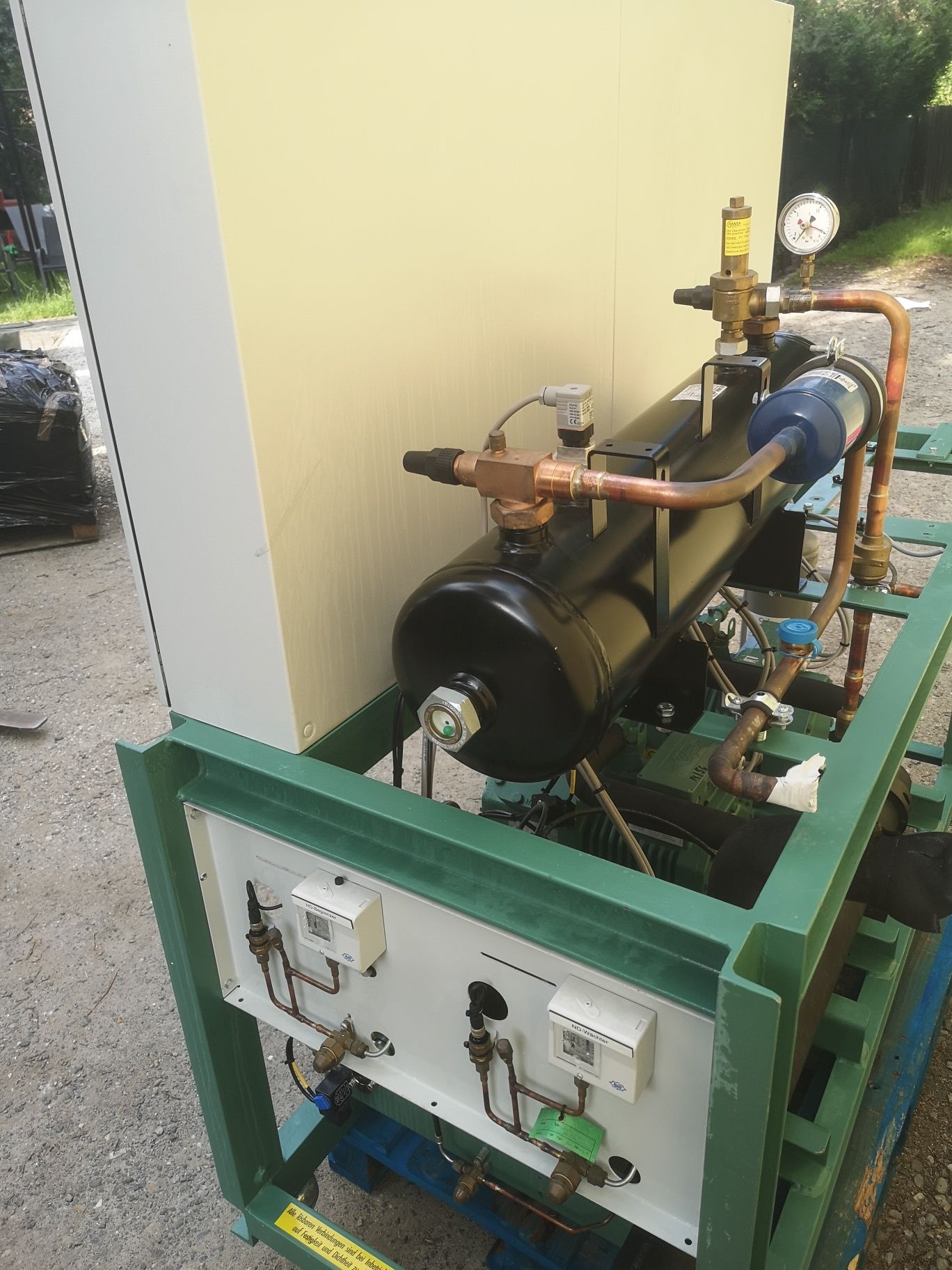 Zestaw sprężarkowy BITZER  1x32,5 m3/h, 2x26,9m3/h
