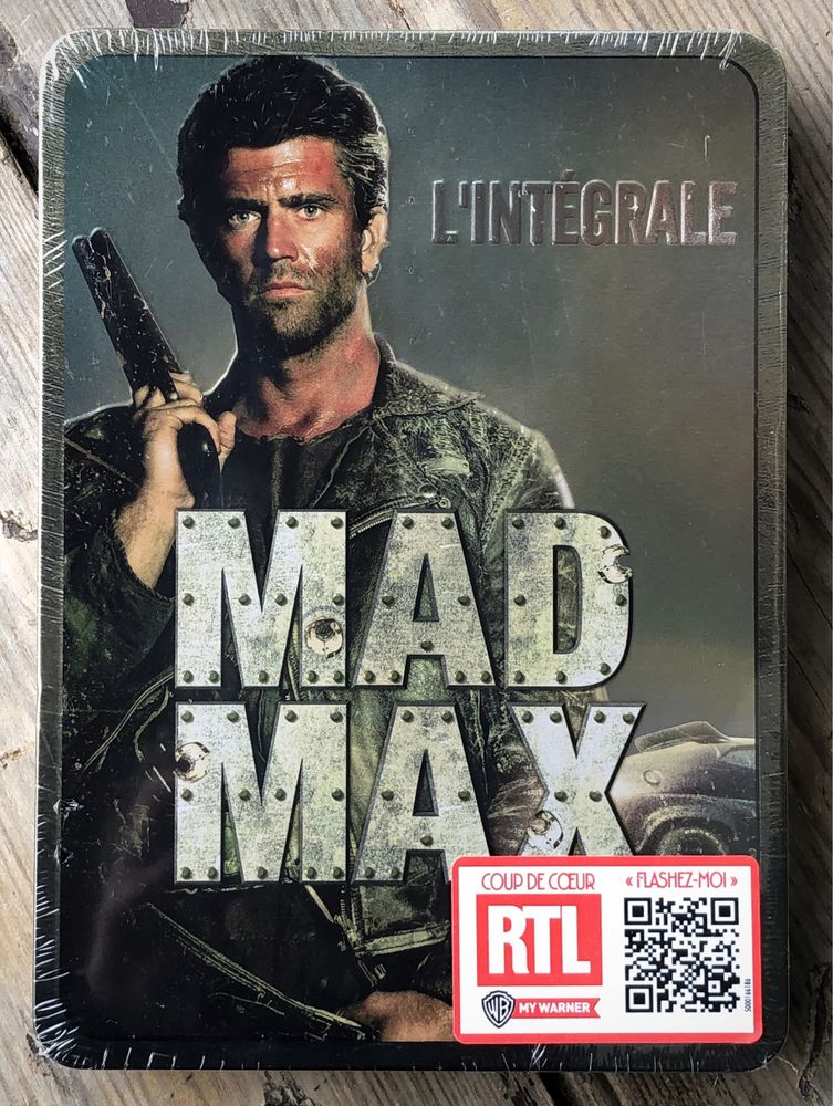 Unikalna Trylogia Mad Max L’integrale 3x DVD SteelBook retro film sf !