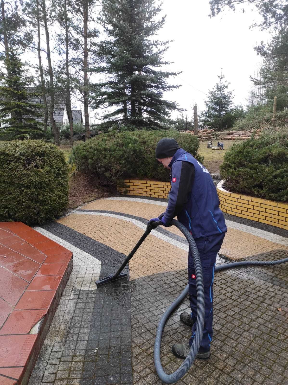 CleanBPS Mycie, Malowanie polbruku, elewacji dachów