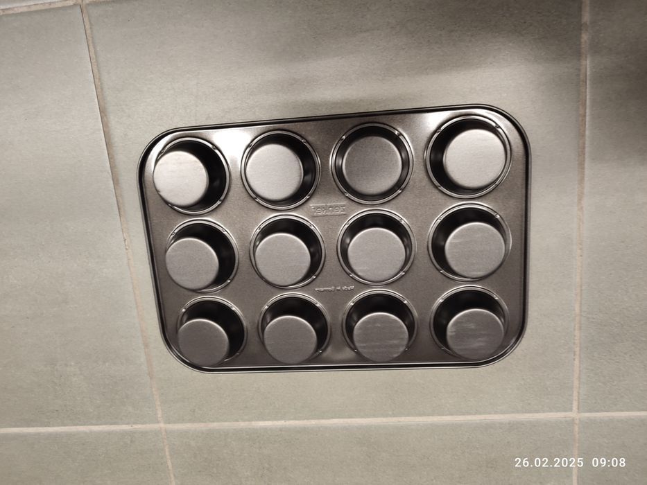 Nowa czarna blacha forma do pieczenia Zenker