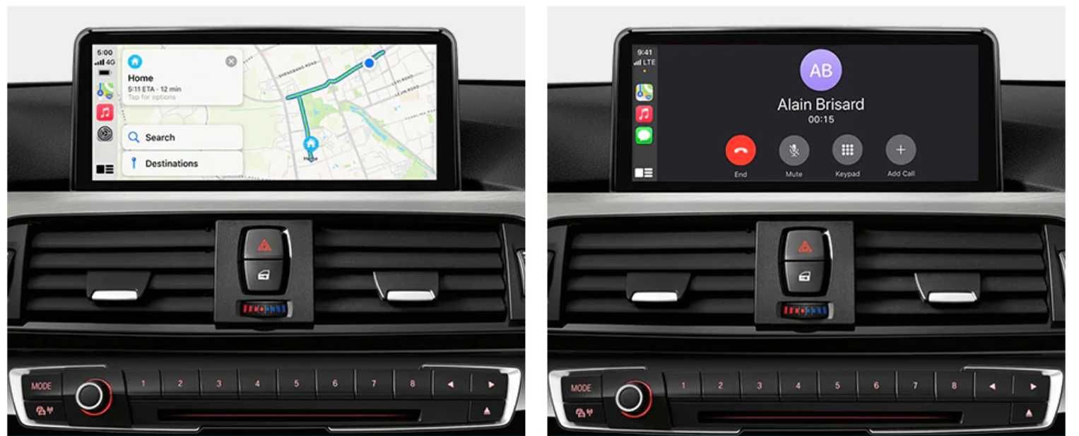 EKRAN android auto APPLE CARPLAY BMW E90 E91 E92 / 2005 - 2012 IDRIVE