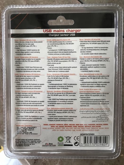 Adaptador Electricidade UK , USA , EU etc