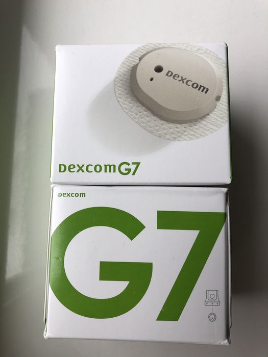 2 шт Сенсори Dexcom G7 в ммоль придатність 30.11.2026 Контроль діабету