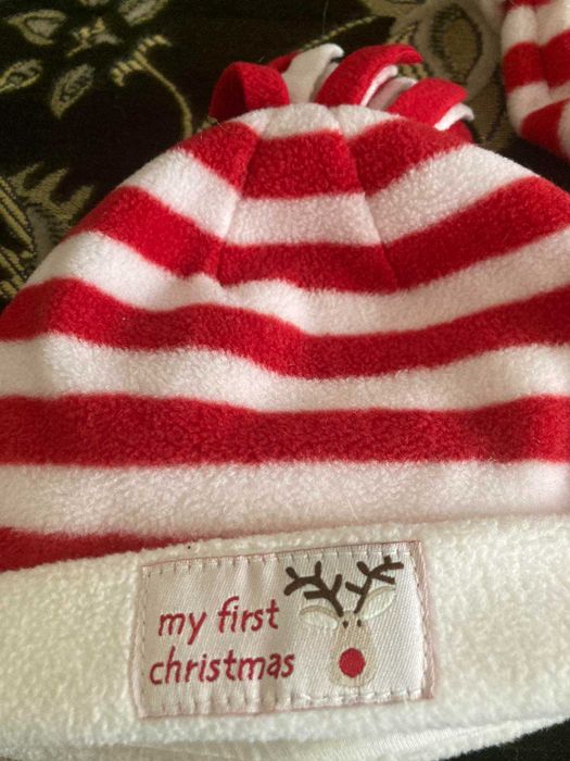 шапка детская новогодняя