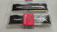 Оперативная память HyperX DDR4-2400 2x4096MB PC4-19200 Fury Black