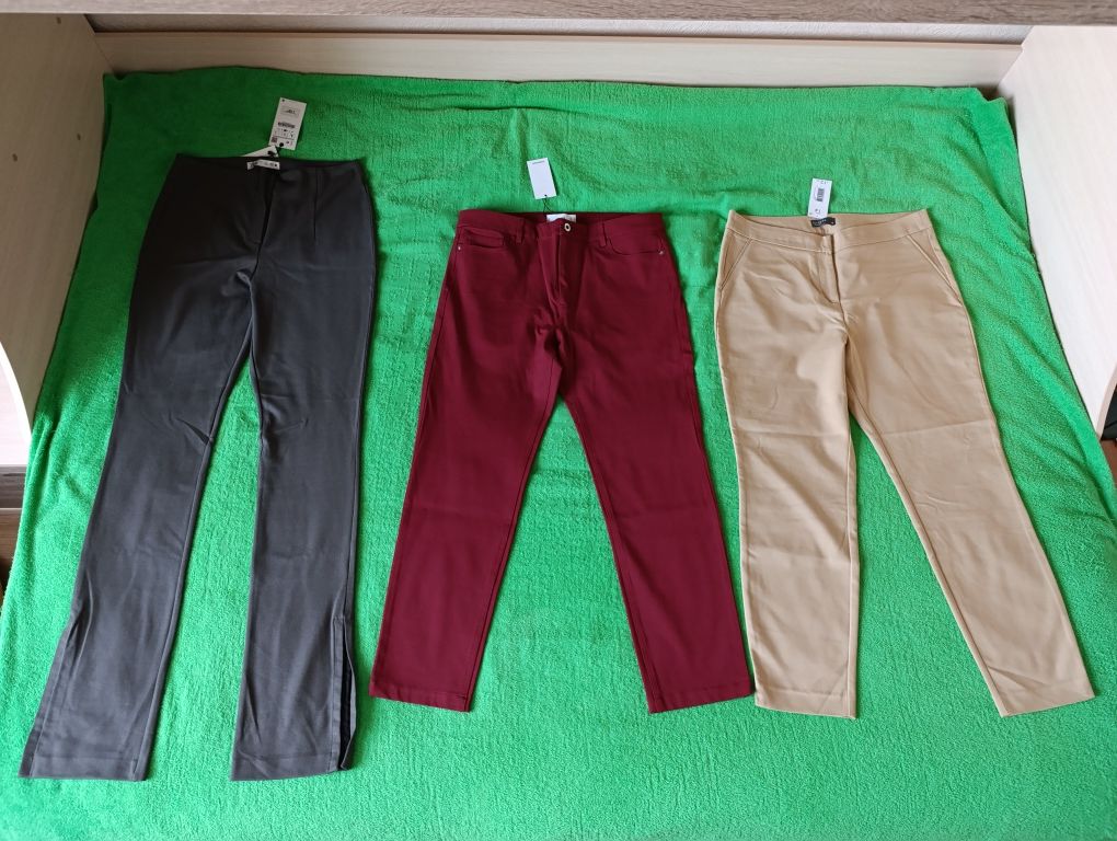 Микс брюки джинсы леггинсы Zara Mango Matalan Lefties 48-50 р.