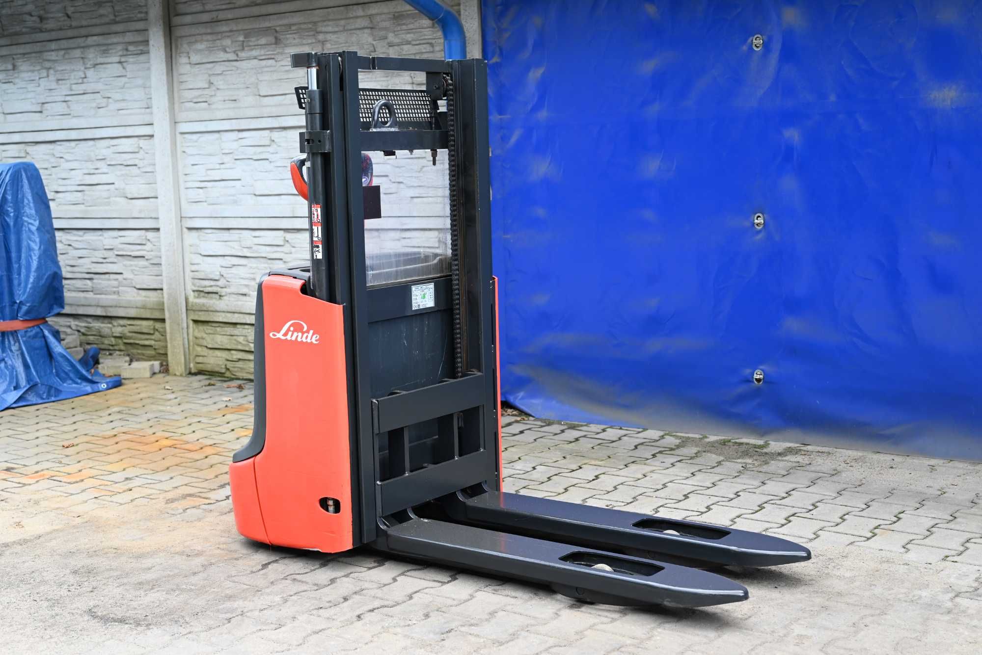 Paleciak elektryczny Linde L12 Duplex 210cm 2017rok FHP 283