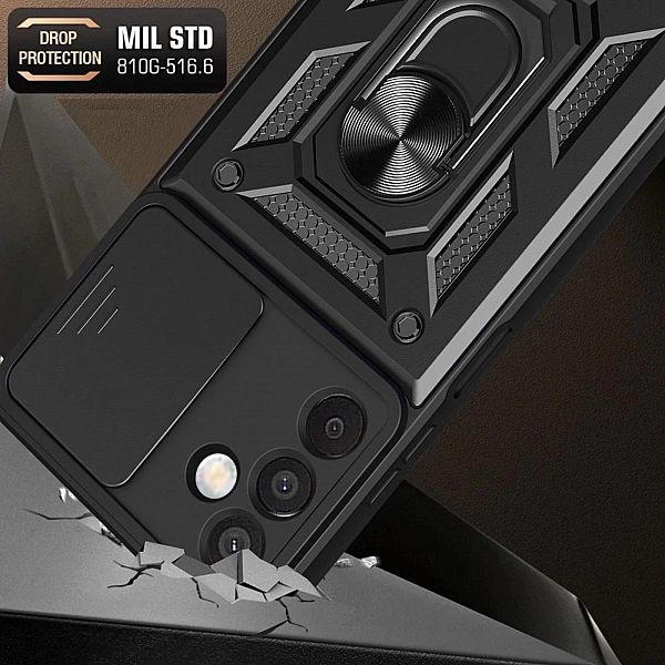 Etui Tech-Protect CamShield Pro na Samsung Galaxy M15/5G - czarne