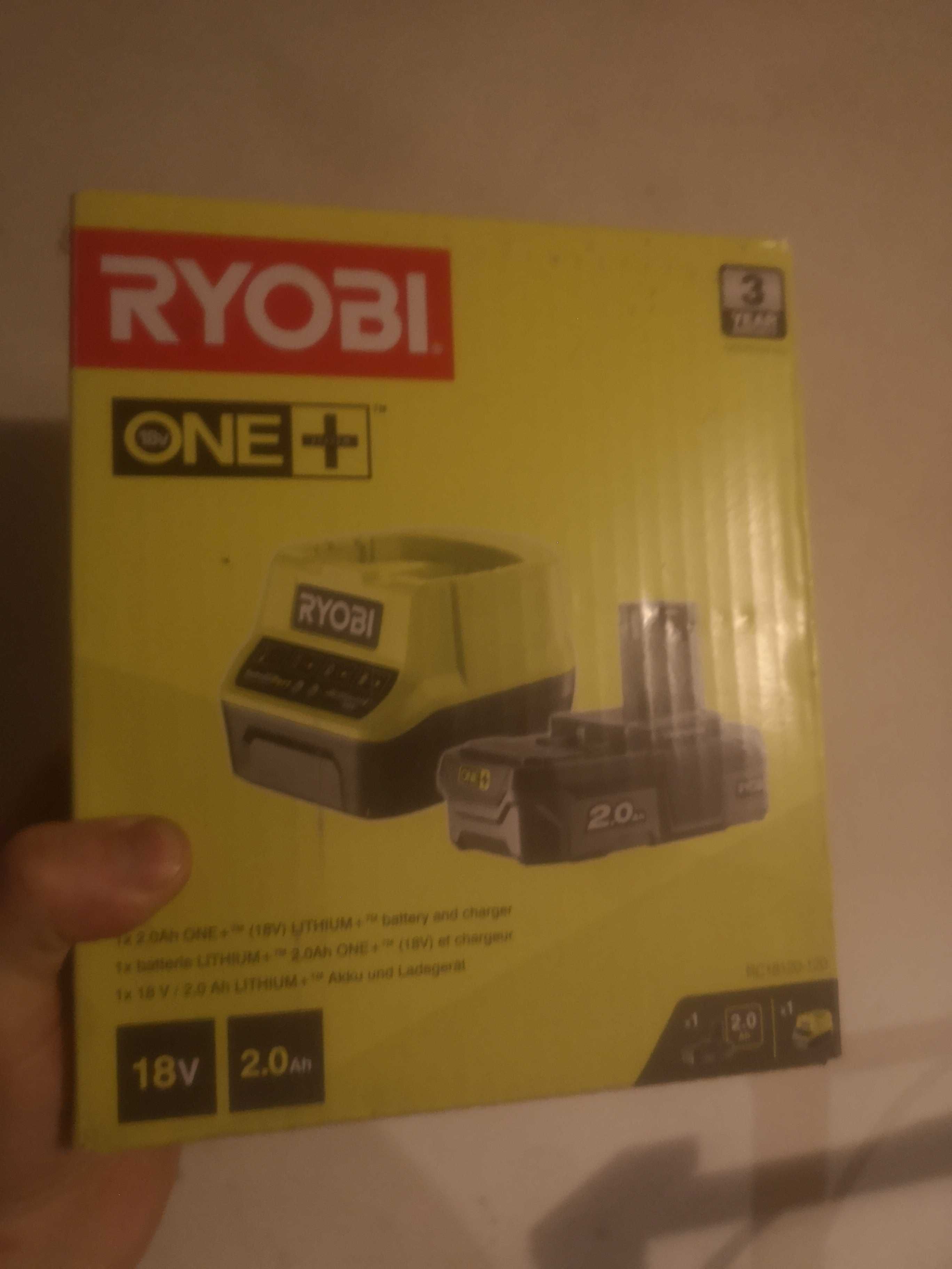 Bateria i ładowarka Ryobi 2ah nowe