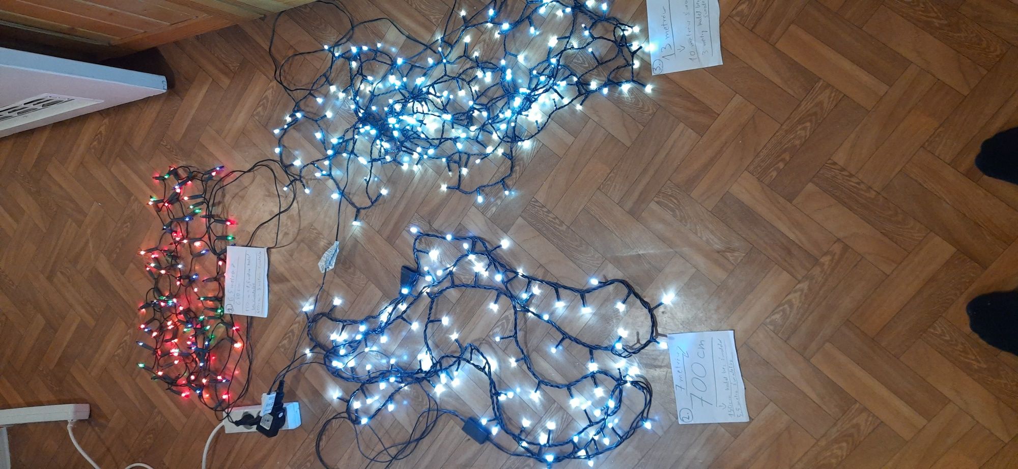 Światełka na choinkę lampki