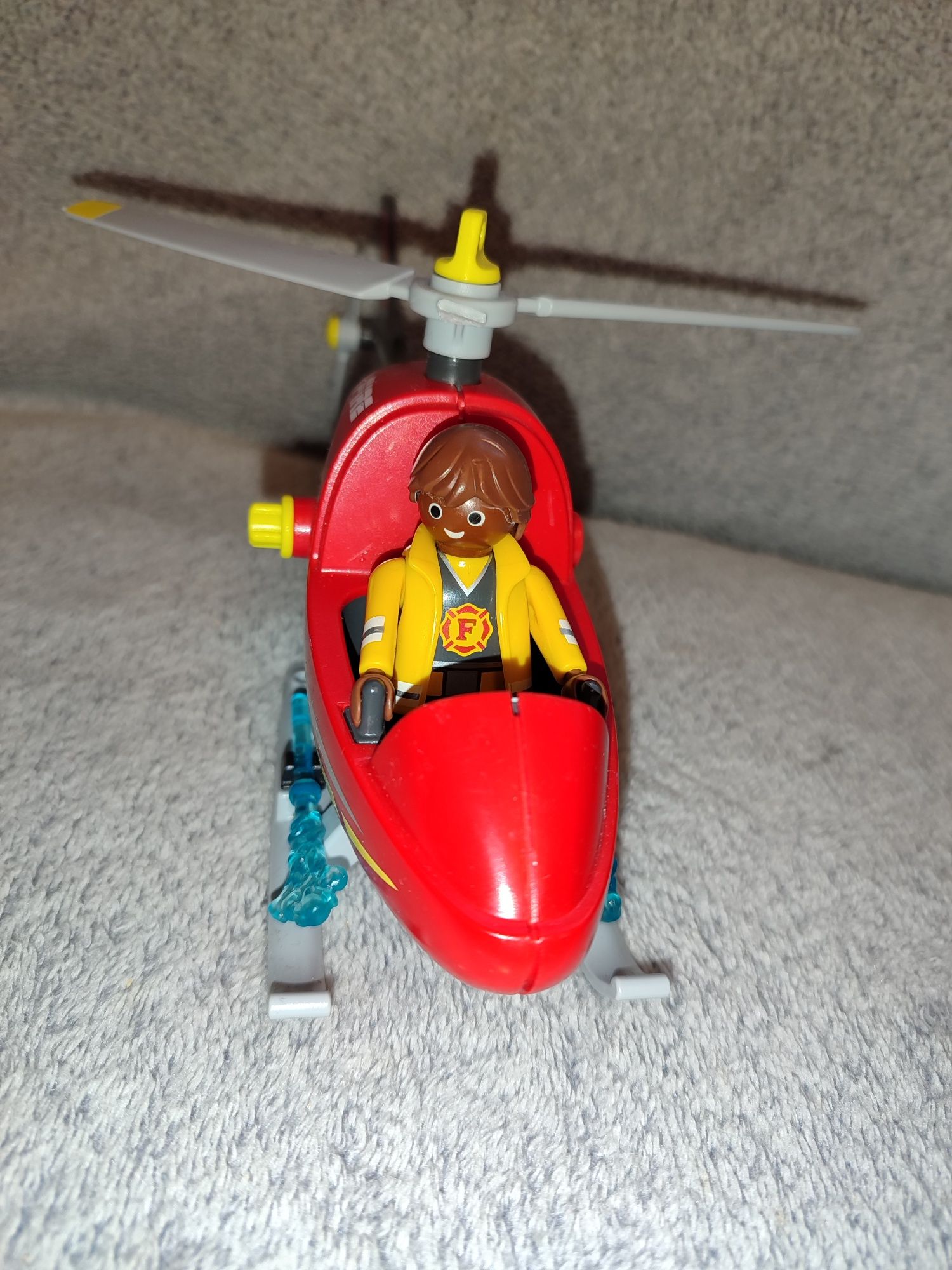 Playmobil helikopter strażacki