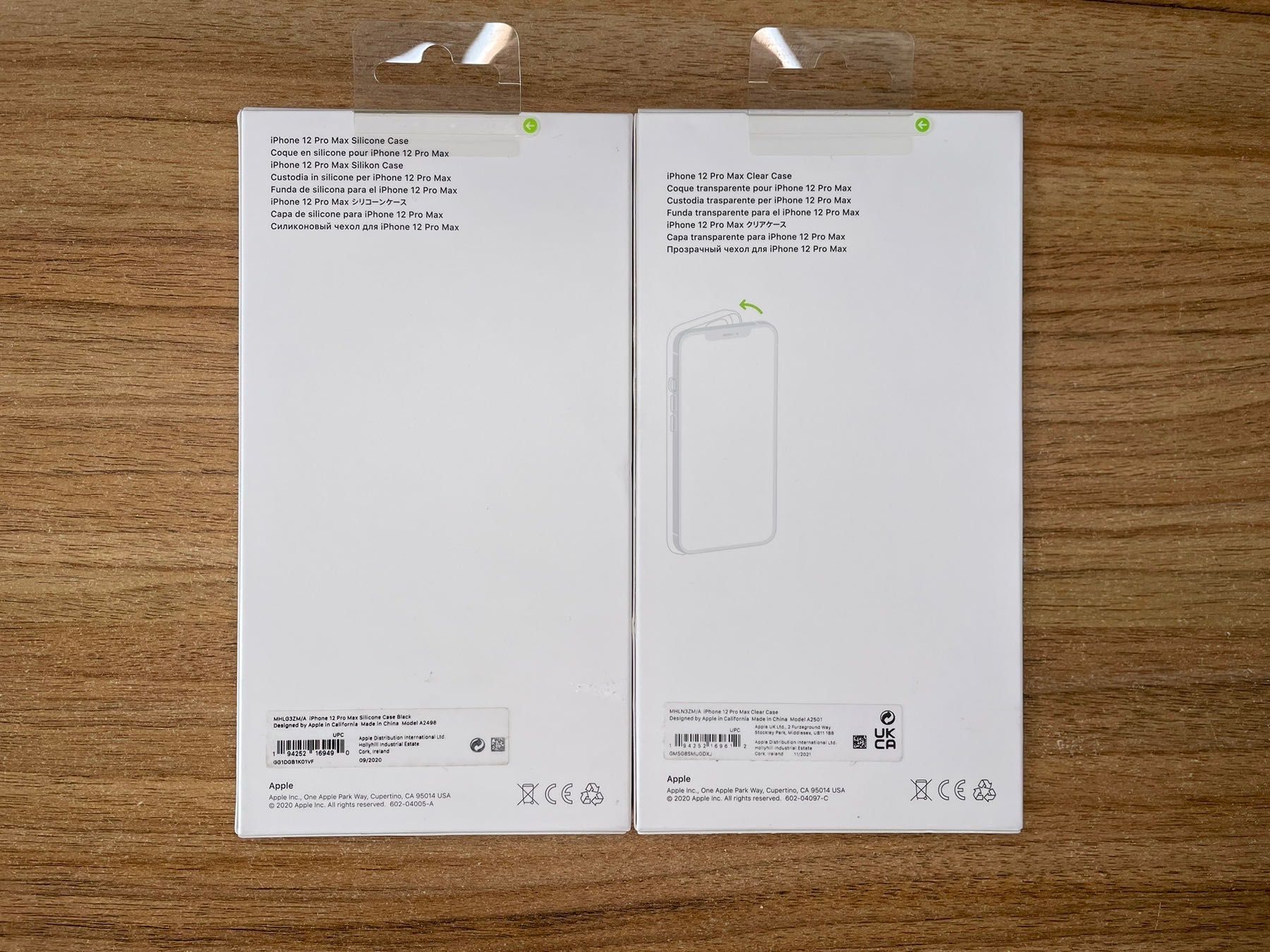 Оригінальний чохол Apple iPhone 12 Pro Max Clear / Silicone Case