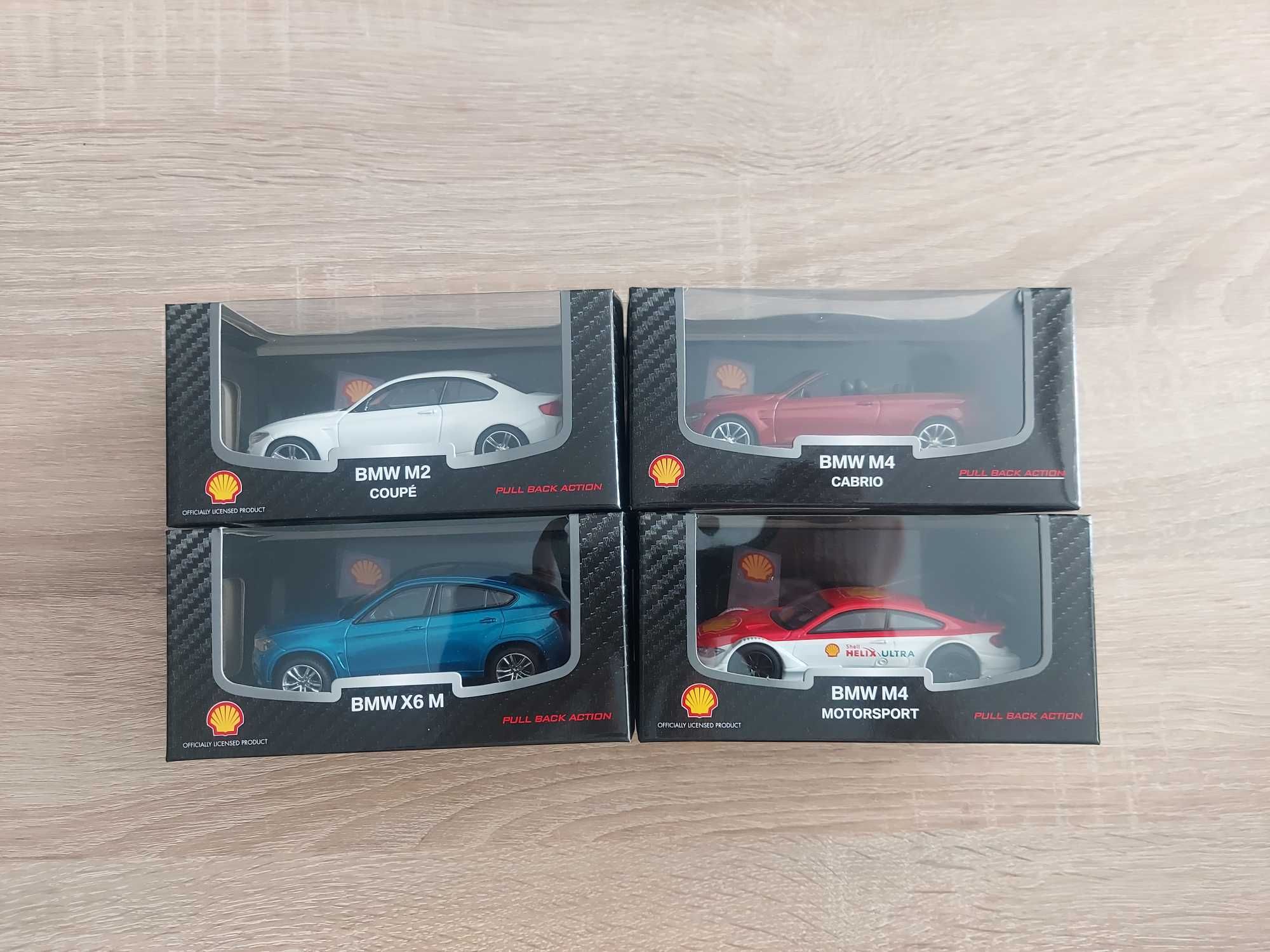 Samochody i motory z Shell modele