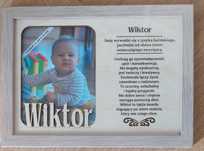 Nowe ramki na zdjęcie z imieniem "Wiktor" oraz "Michalina"