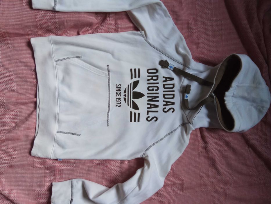 Худи\толствка Adidas  теплая  унисекс