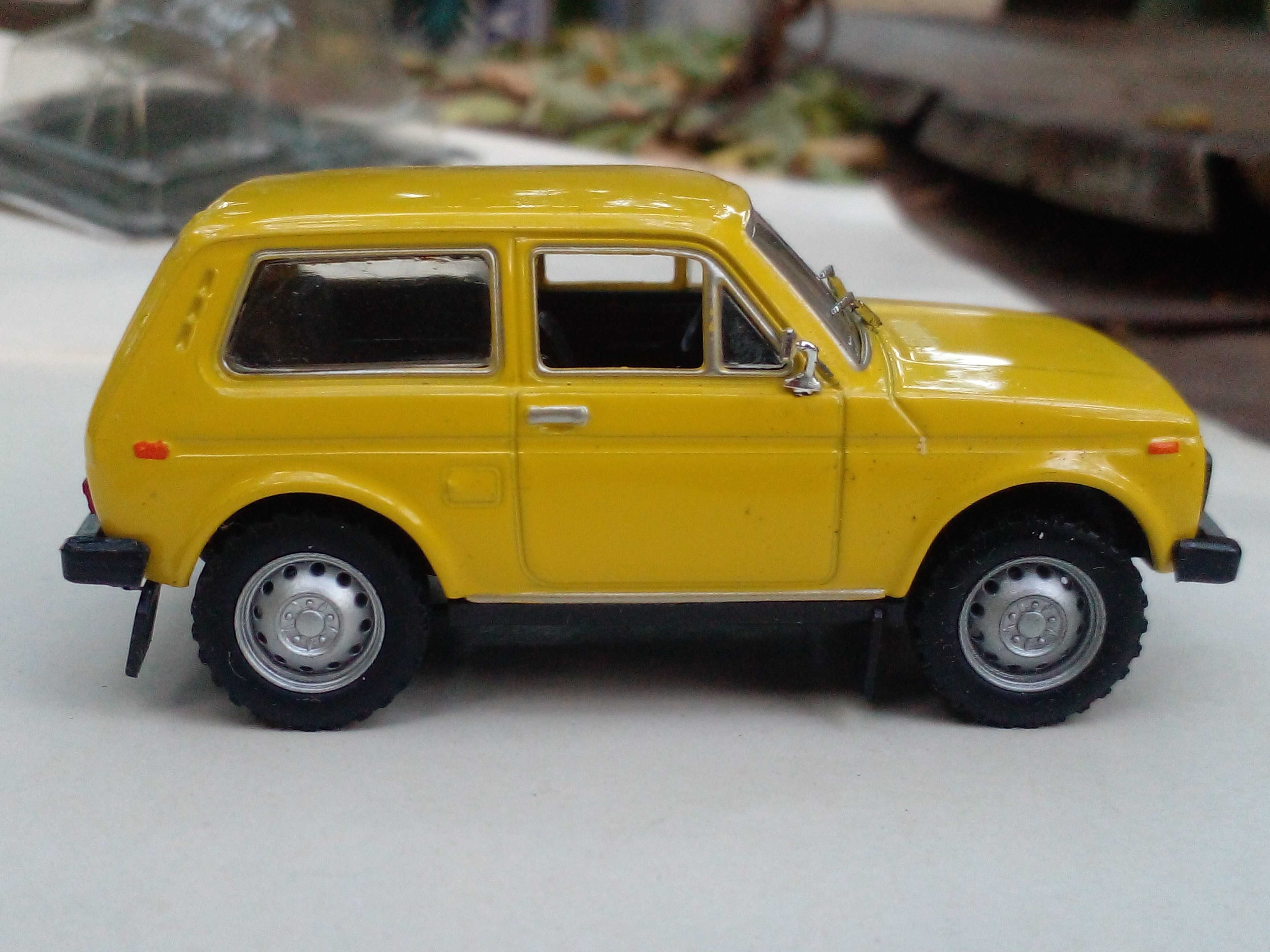 Масштабная модель автомобиля ВАЗ 2121 Нива, Китай. Автолегенды