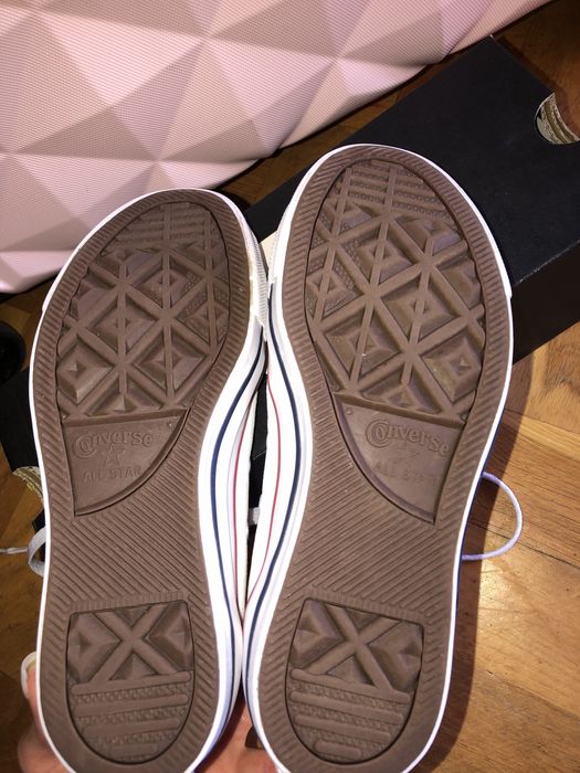 Converse białe niskie low white all star trampki 36,5