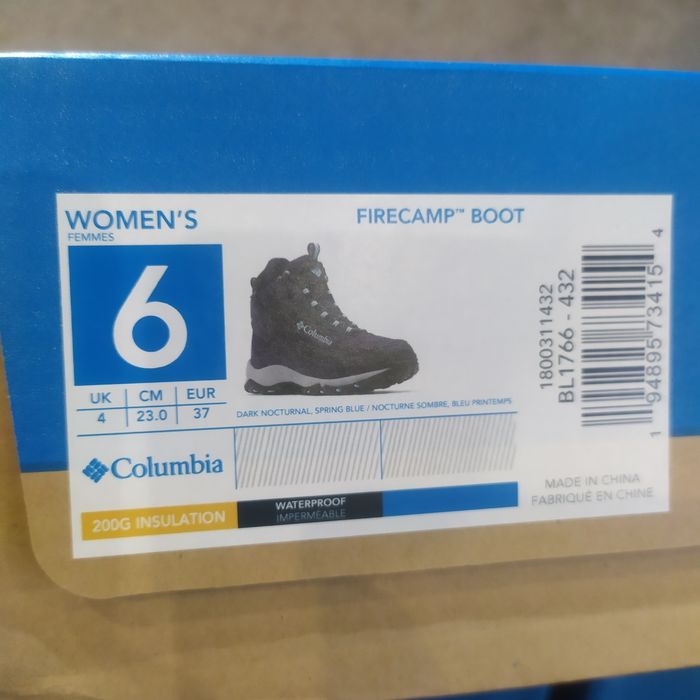 Р.р. 36-43. Черевики Columbia Firecamp Boot BL1766-432