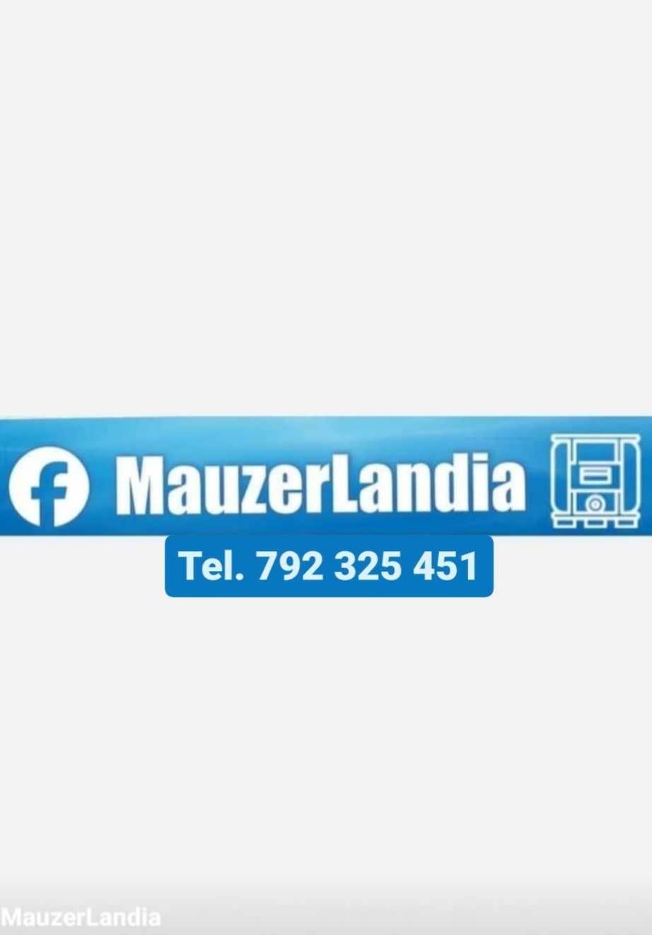 Mauzer Zbiornik Beczka 1000L okuty blachą