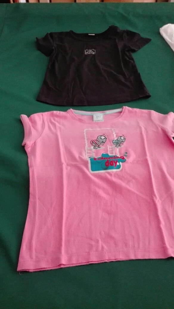 Lote de tshirts de Menina