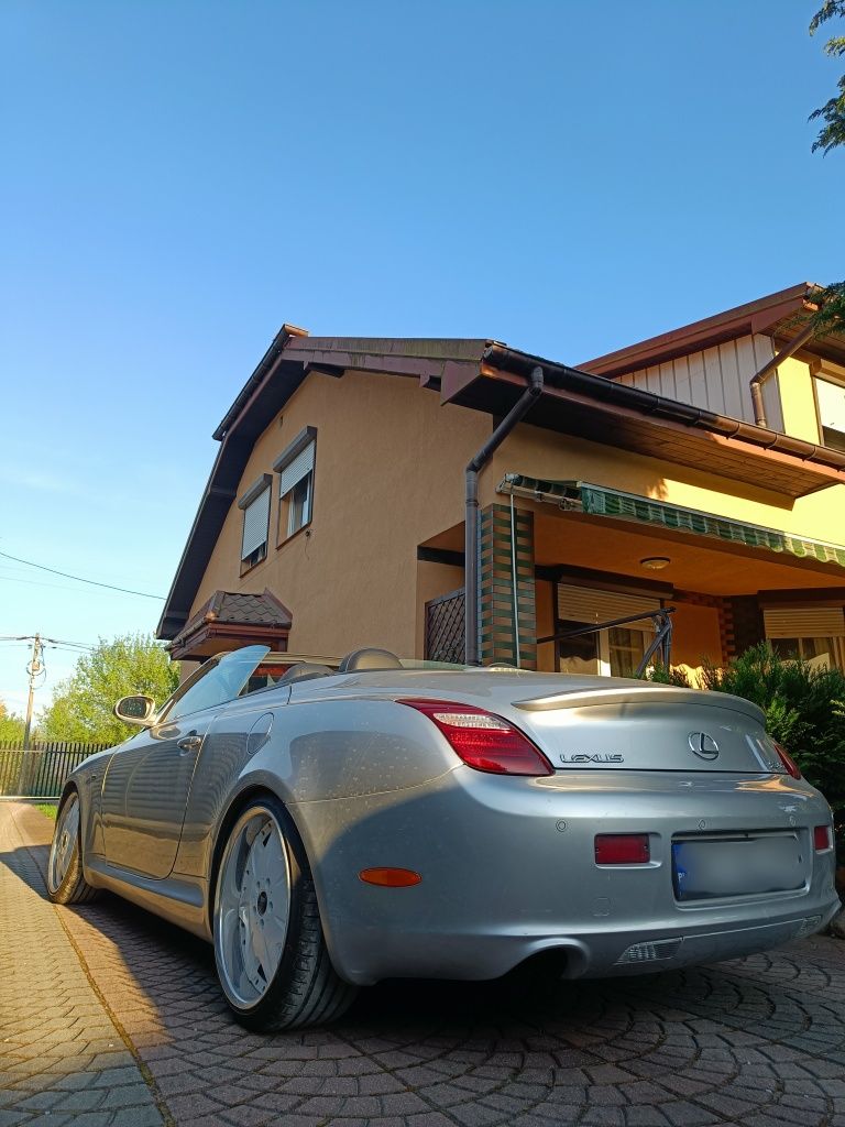 Lexus sc430 polift gwint, work 19', BBK, rozpórki