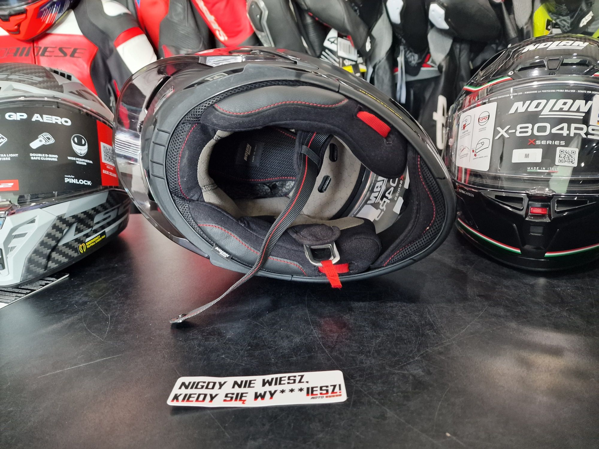MotoSzafa Kask NOLAN X-804 RS ULTRA CARBON PURO GLOSSY !gratisy!
