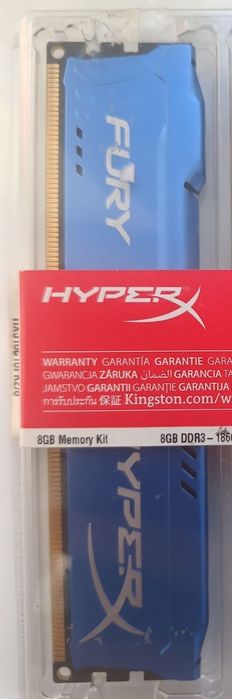ОЗУ HyperX FURY 4GB,  1 шт DDR3, 1866 Mhz 
Ціна вказана за 1
