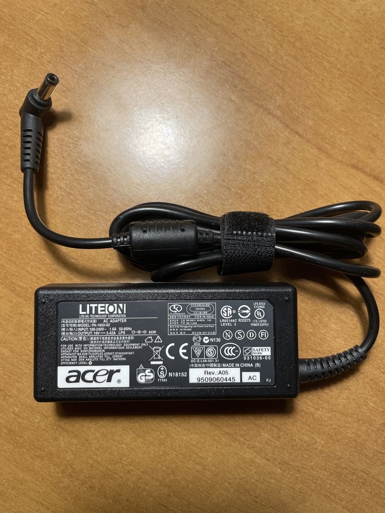 Блок Питания Зарядное Устройство Acer Aspire 19V 3.42A 4.74A 65W 90W