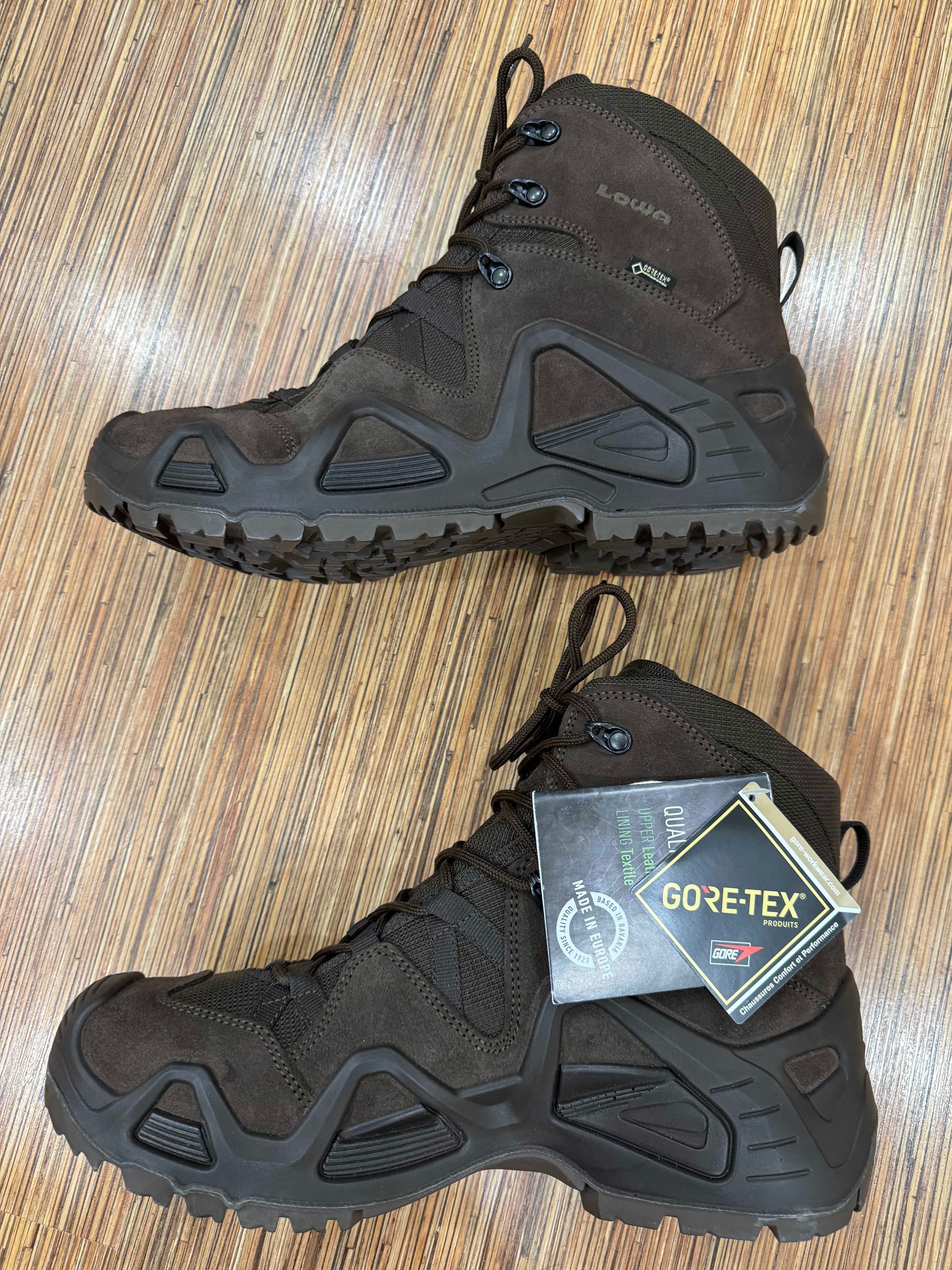 Новые ботинки LOWA ZEPHYR GTX MID TF, Dark Brown, 45 р-р,  29,5 см.