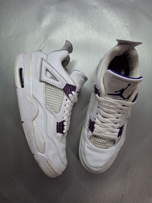 Кроссовки Nike Air Jordan 4 Retro "Purple Metallic
