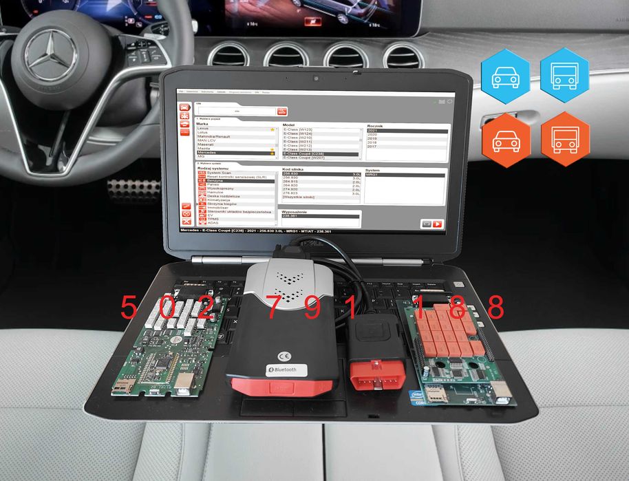 2025 tester interfejs skaner głowica diagnostyczna multidiag pro+ plus