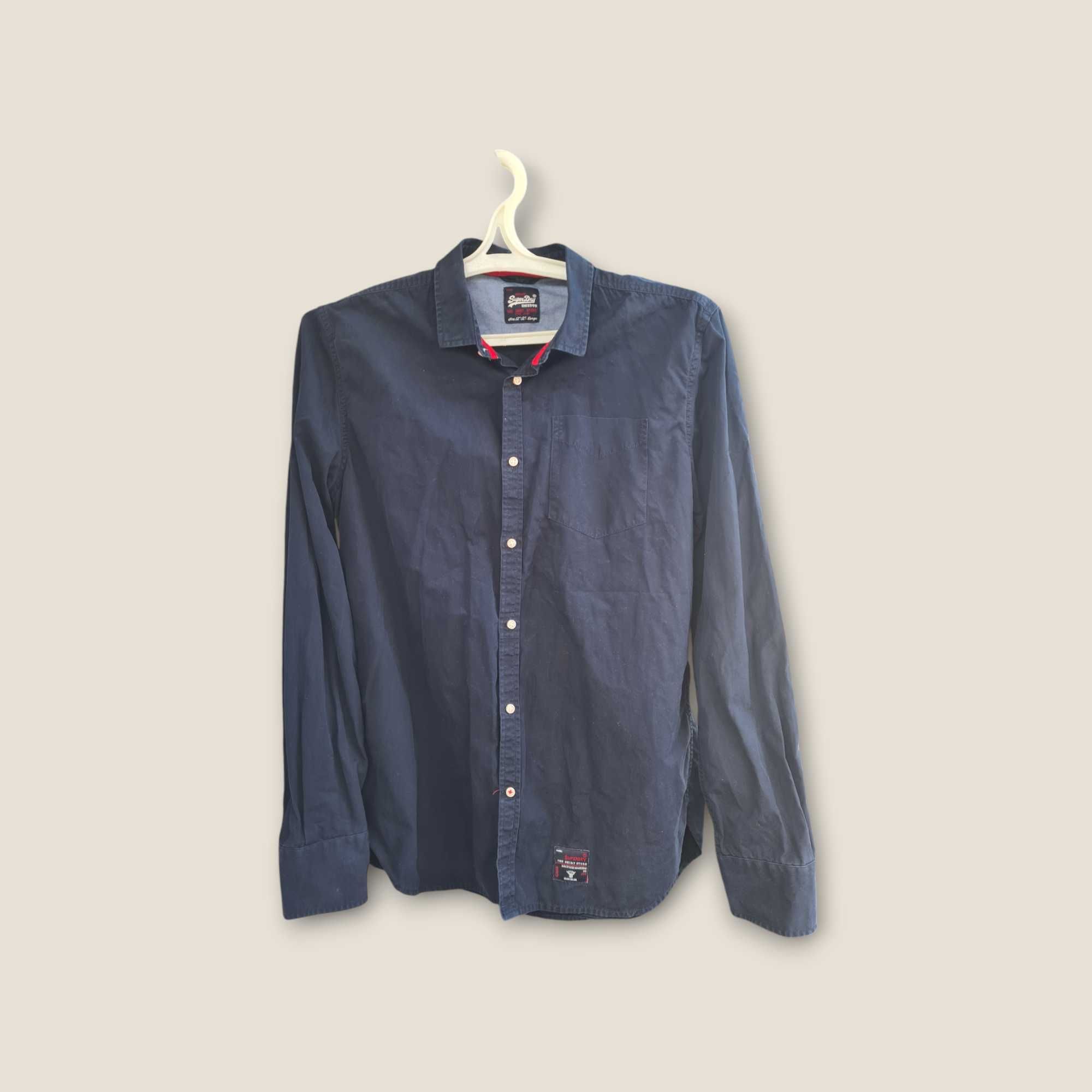 Superdry (Японія, Japan) мужская рубашка сорочка джинсовый коттон ХХL