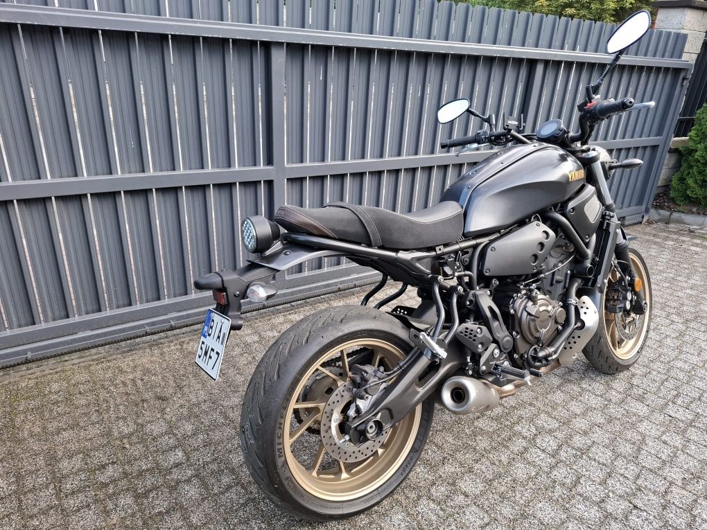 Yamaha xsr 700 xsr700 mt07 zarejestrowana